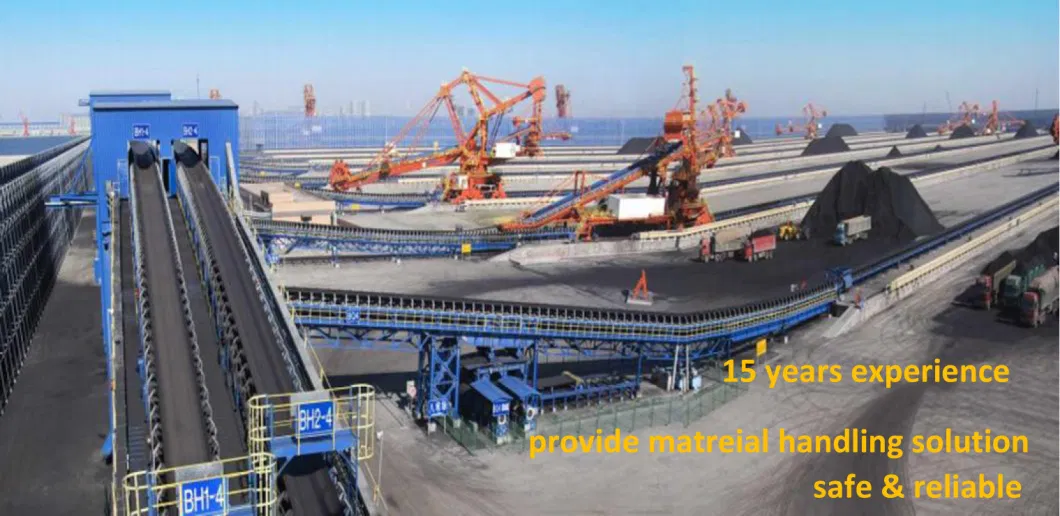 Material Handling Conveyor System Belt Conveyor for Mining Coal Cement Power Plant