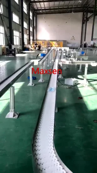 Maxsen fabrica transportador de corrente de plástico transportador de corrente de correia modular para processamento industrial da fábrica na China